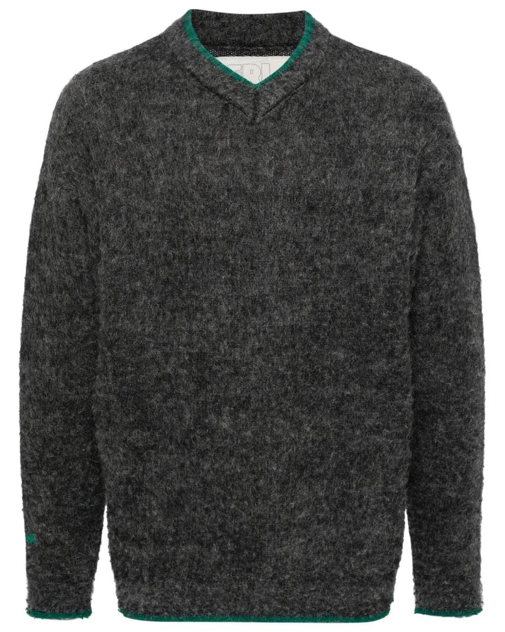 ERL Gray Pullover Mit Pilling