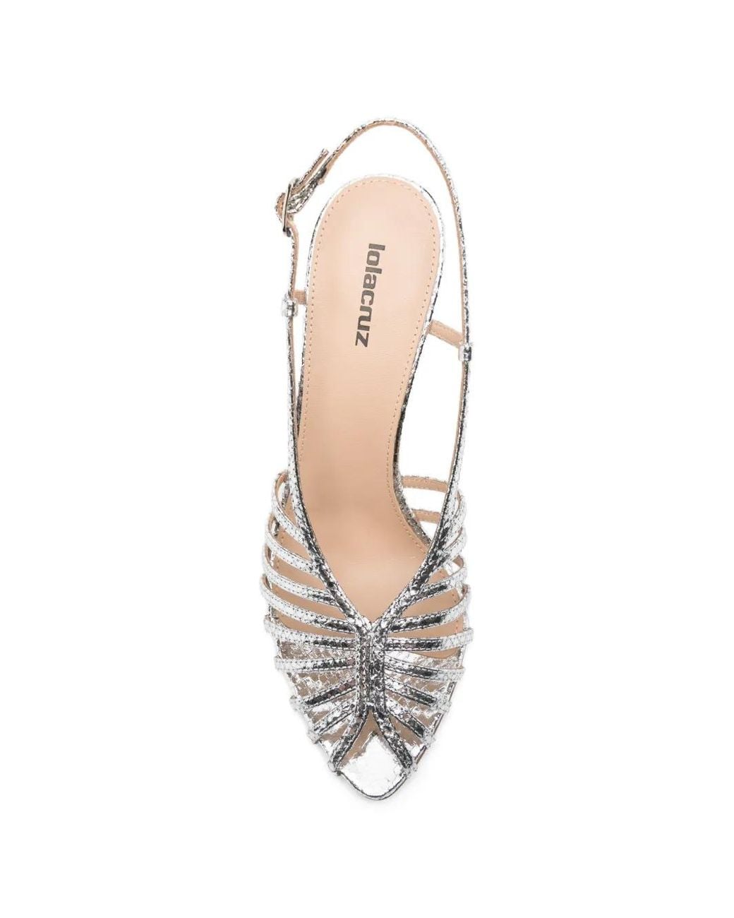 Lola Cruz White Ágata Sandals