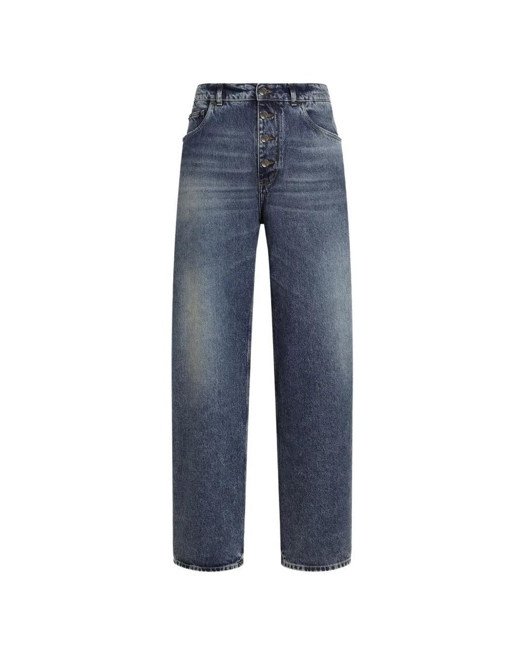Dolce & Gabbana Blue Denim Trousers for men