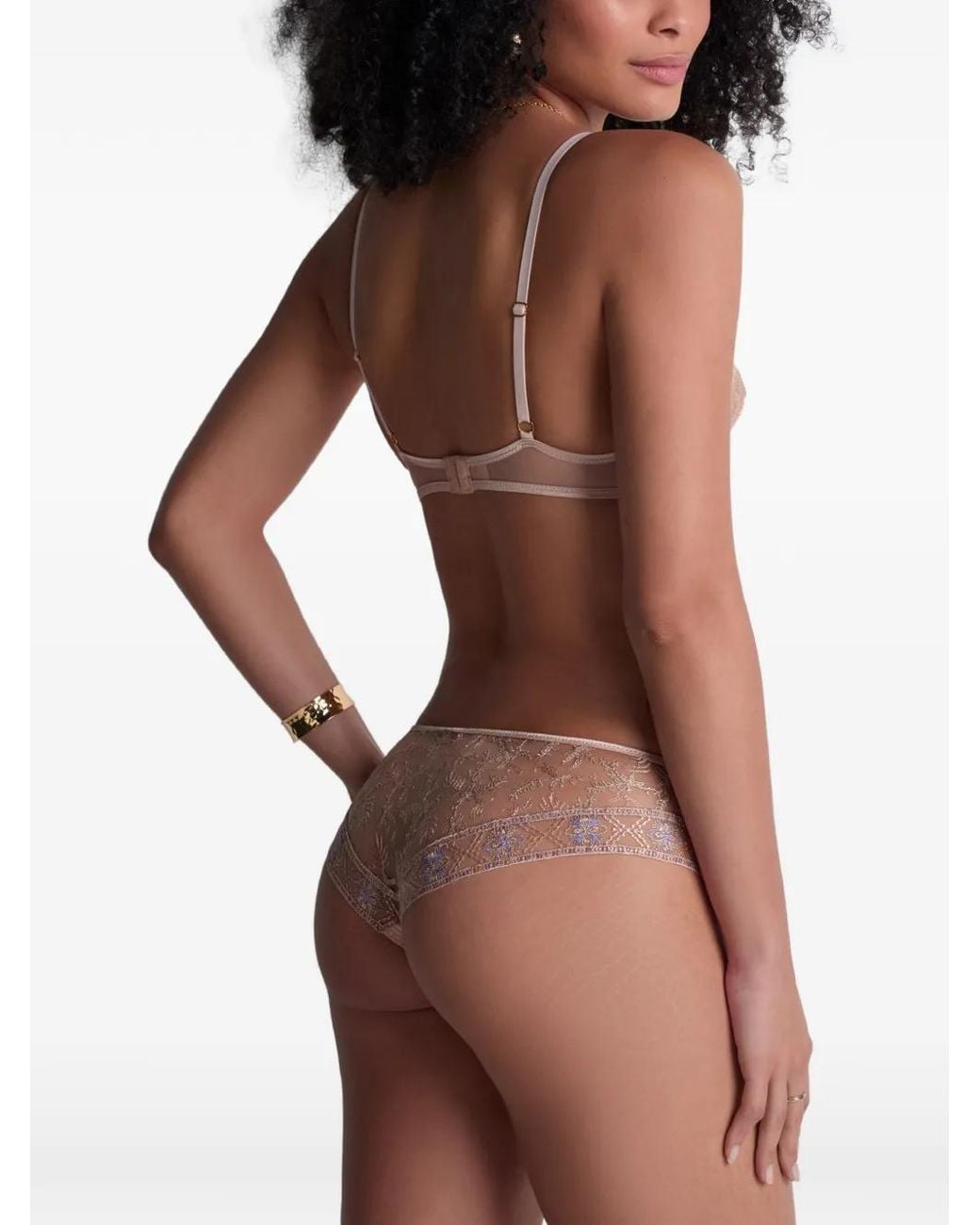 Aubade Natural Sound Of Heart Embroidered Underwired Bra