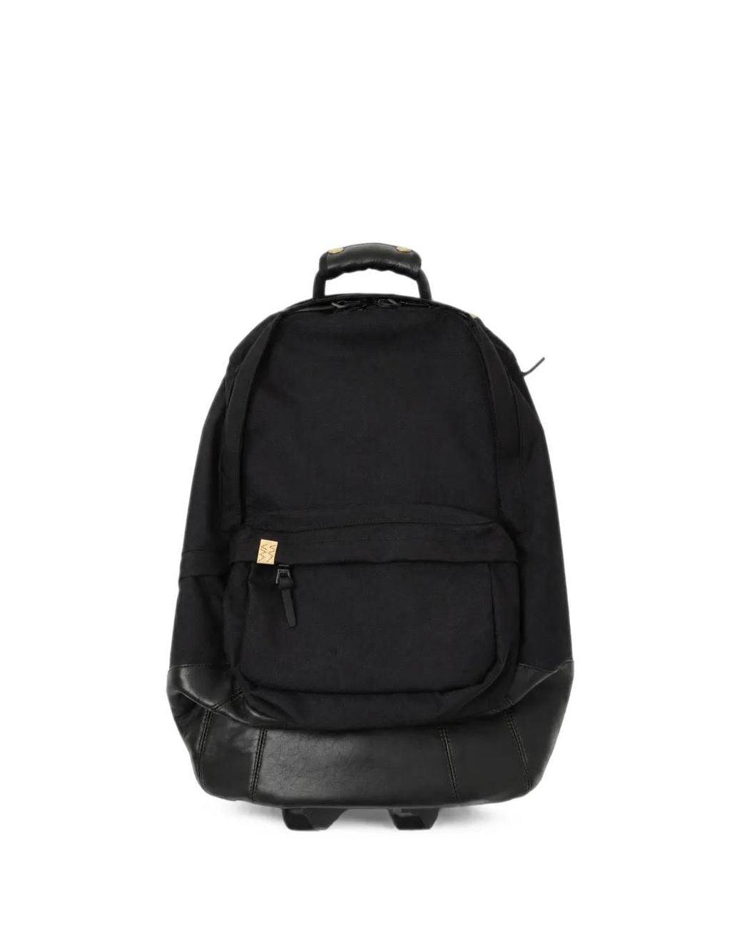 Visvim Black Cordura Zip-Up Backpack for men
