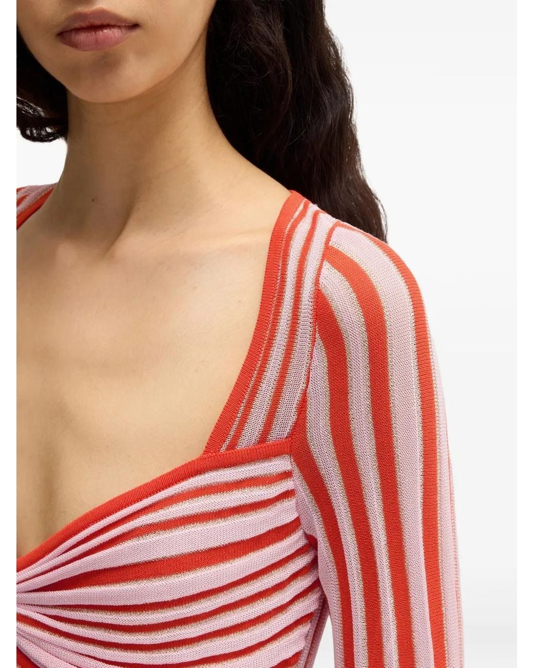 MACCAPANI Red Terry Dress