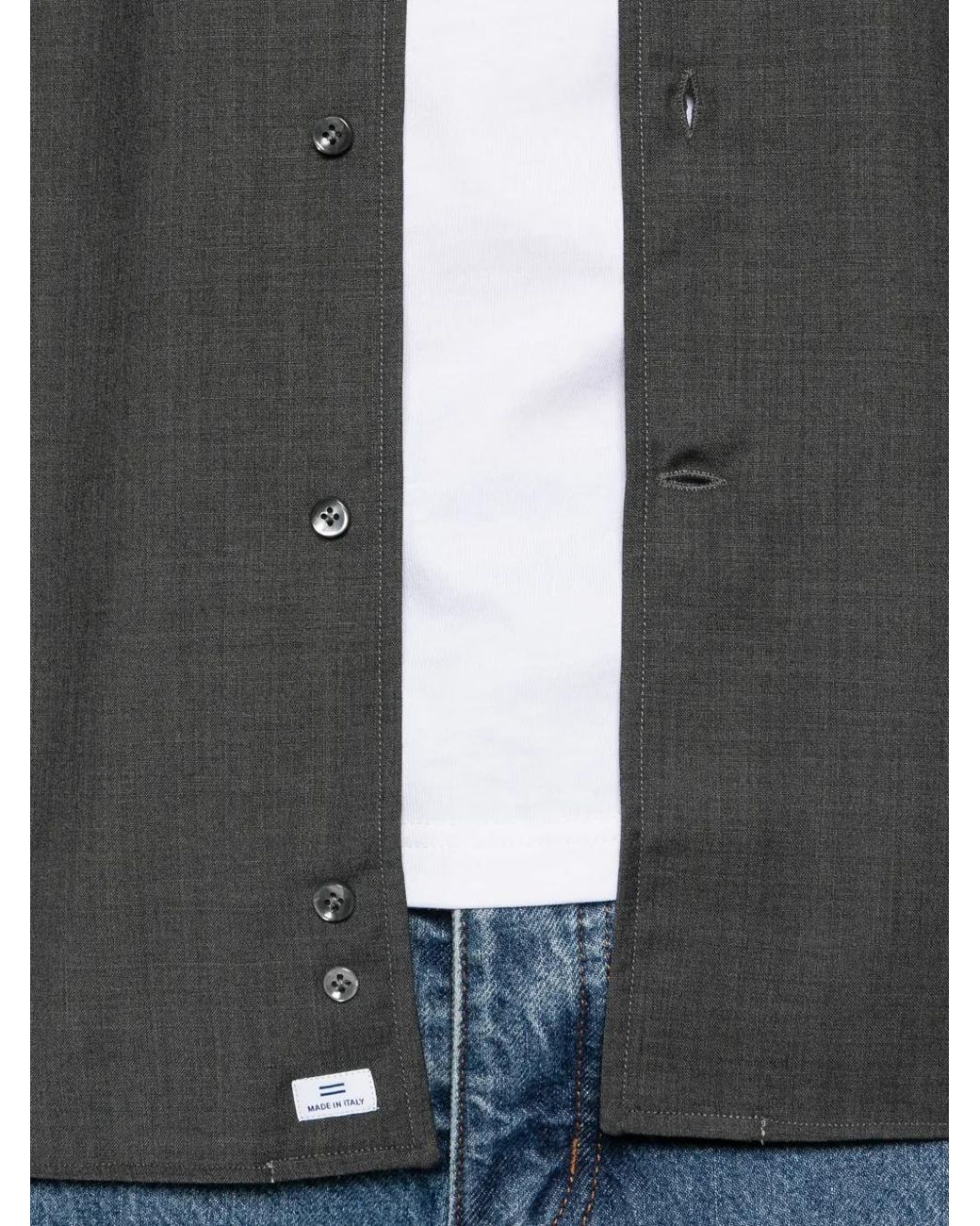 Alessandro Gherardi Gray Buttoned Shirt for men