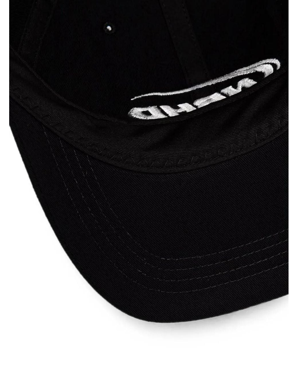 Neighborhood Black Casquette À Logo Brodé for men