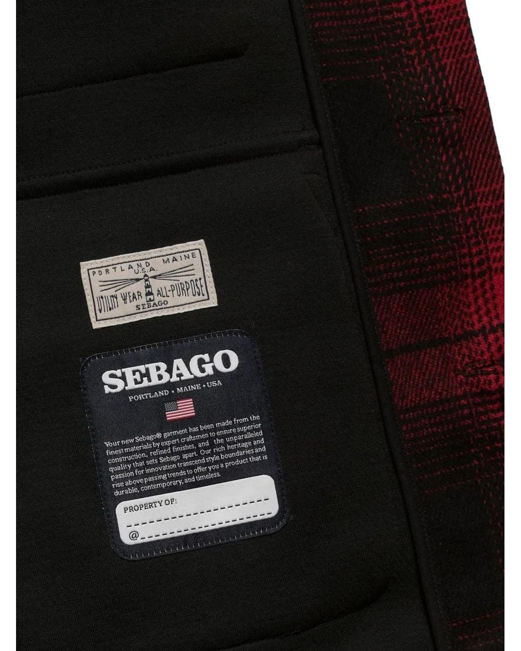 Sebago Red Ranger Check-Pattern Multi-Pocket Jacket