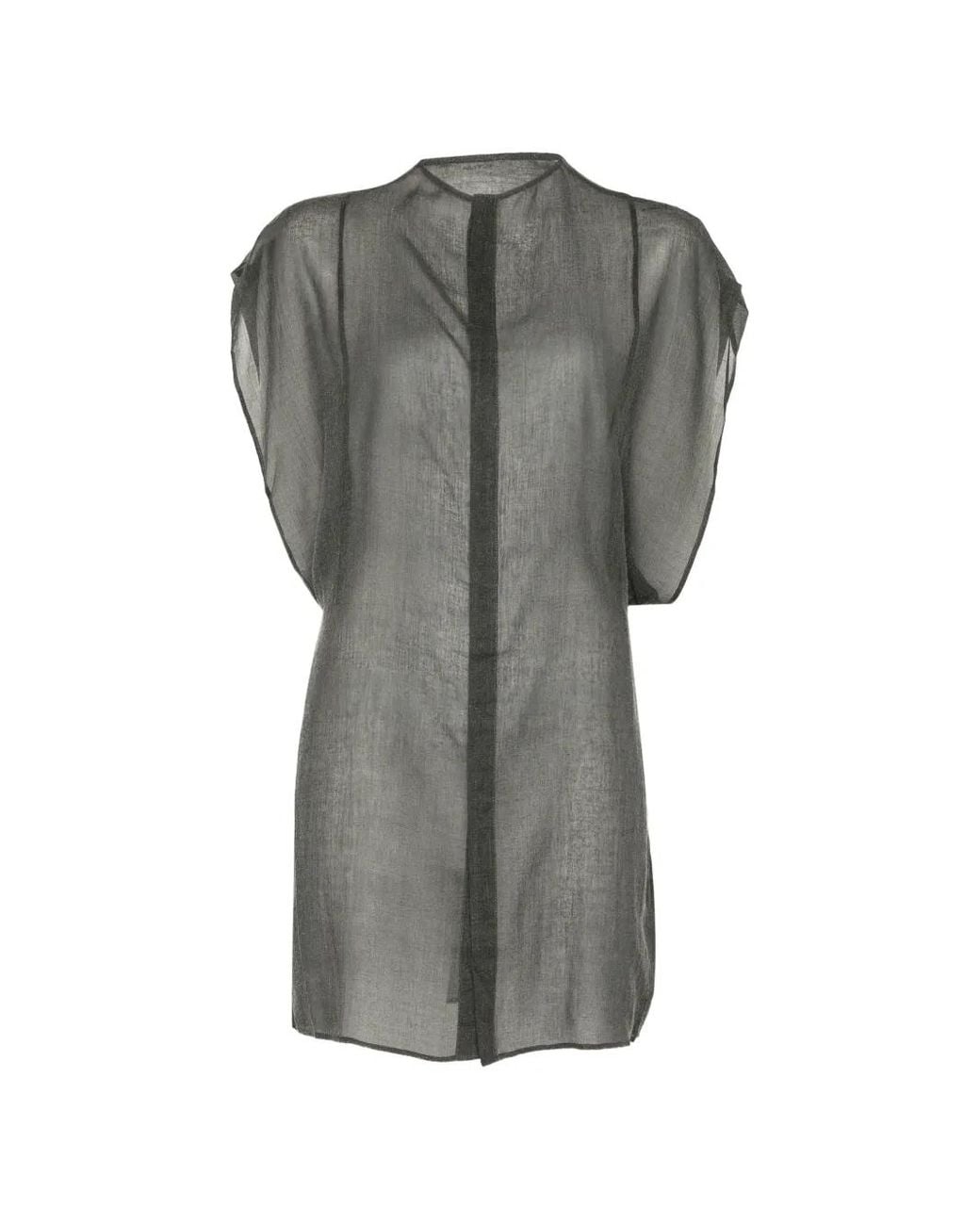 Ruohan Gray Iskar Short-Sleeve Shirt