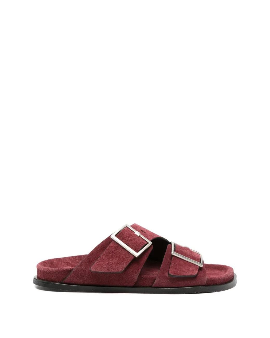 Alohas Purple Alba Suede Sandals