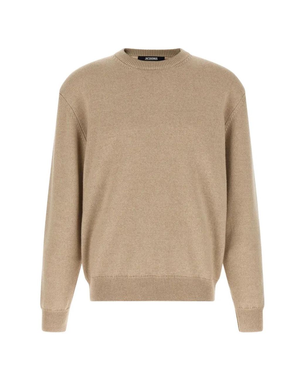 Jacquemus Natural The Moulin Knit Sweater for men