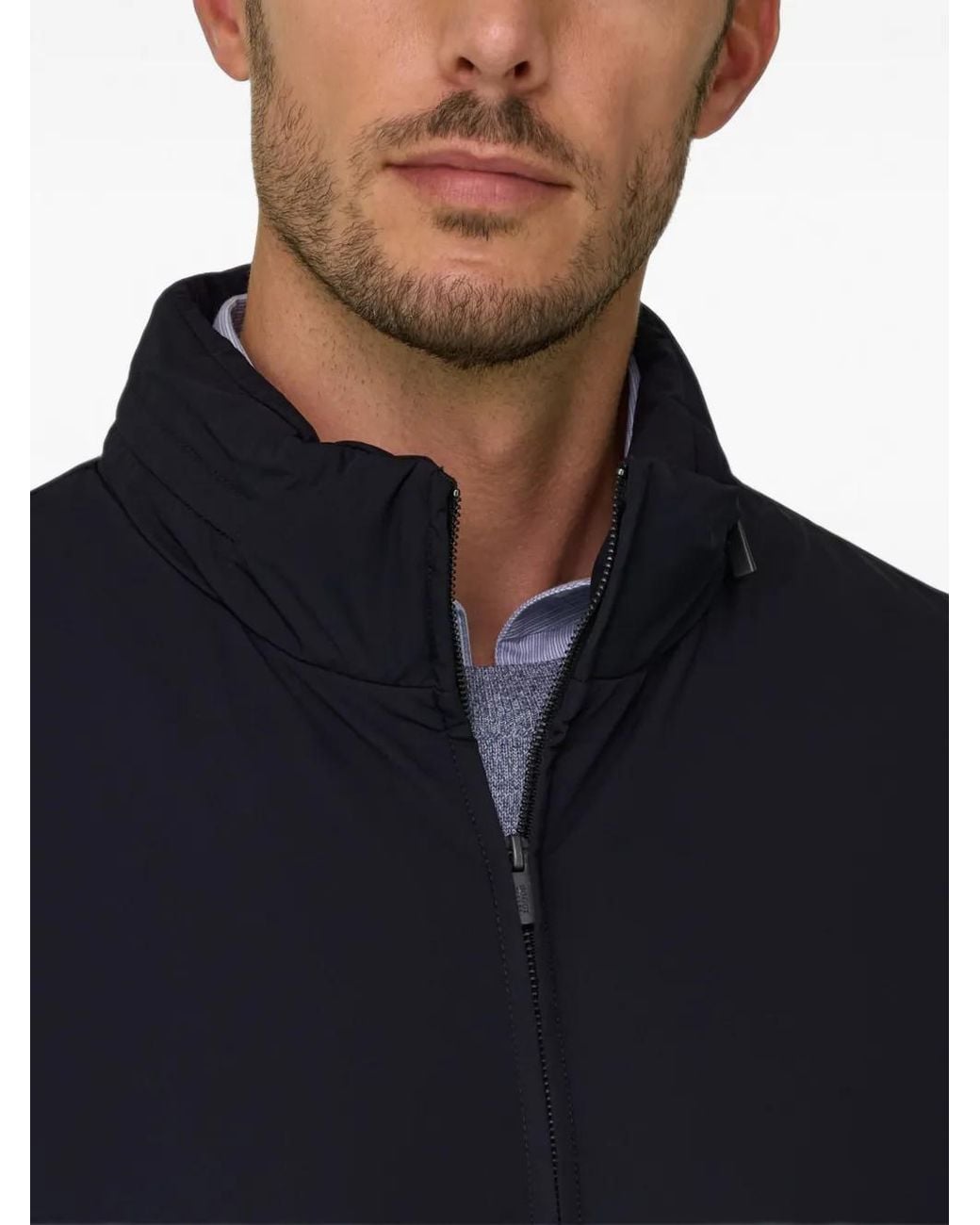 Boggi Blue Gilet for men