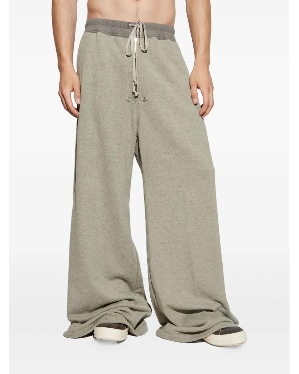 Rick Owens Gray Geth Belas Wide-Leg Trousers for men