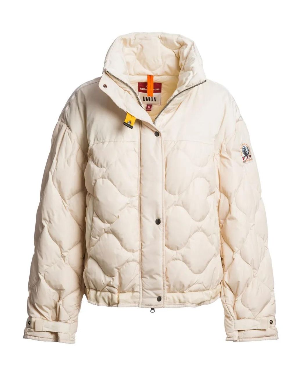 Parajumpers Quilted Puffer Jacket in Natural Lyst UK