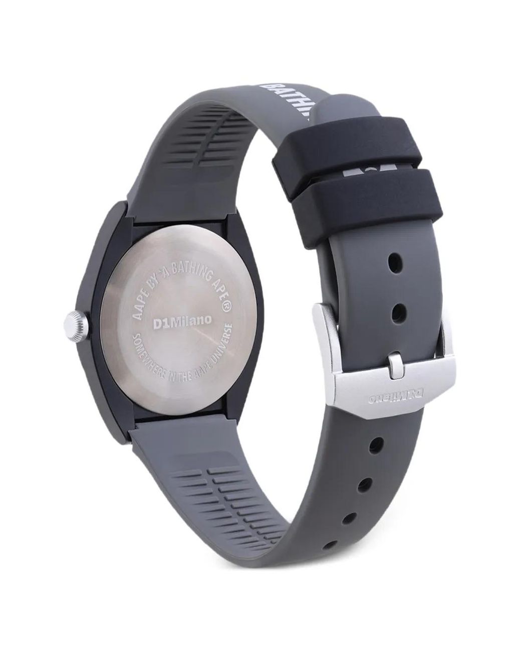 D1 Milano Gray X Aape Camouflage-Dial 34Mm Watch for men
