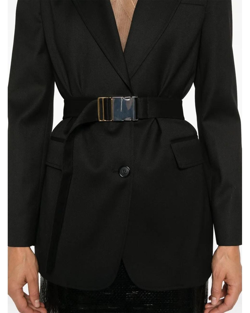 Pinko Cortez Blazer in het Black