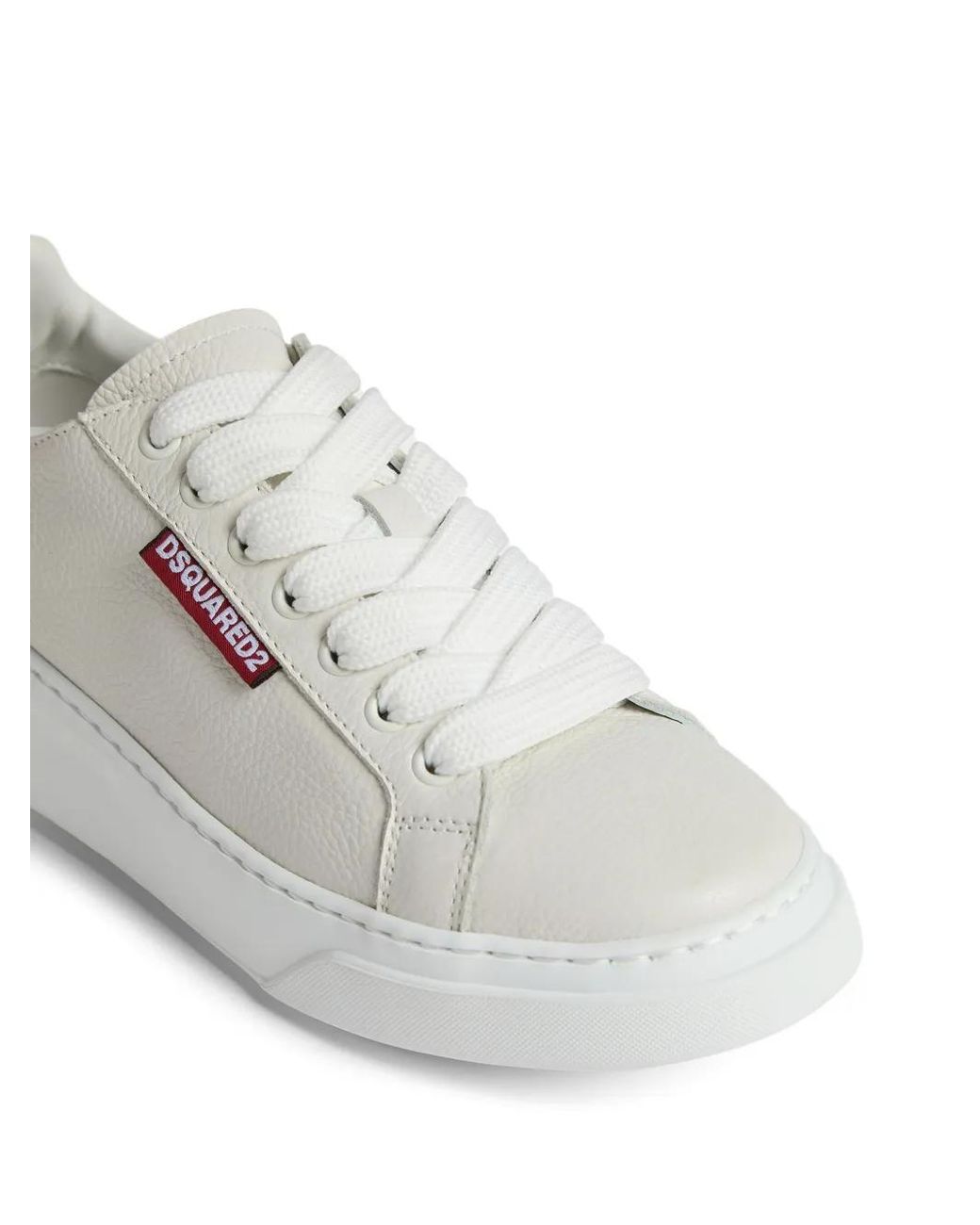 Baskets À Logo Embossé DSquared² en coloris White
