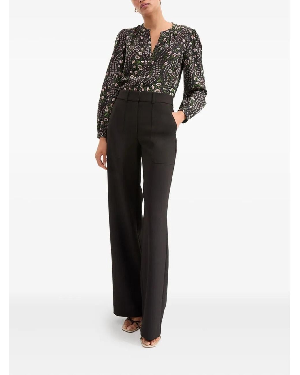 Veronica Beard Black Cole Trousers