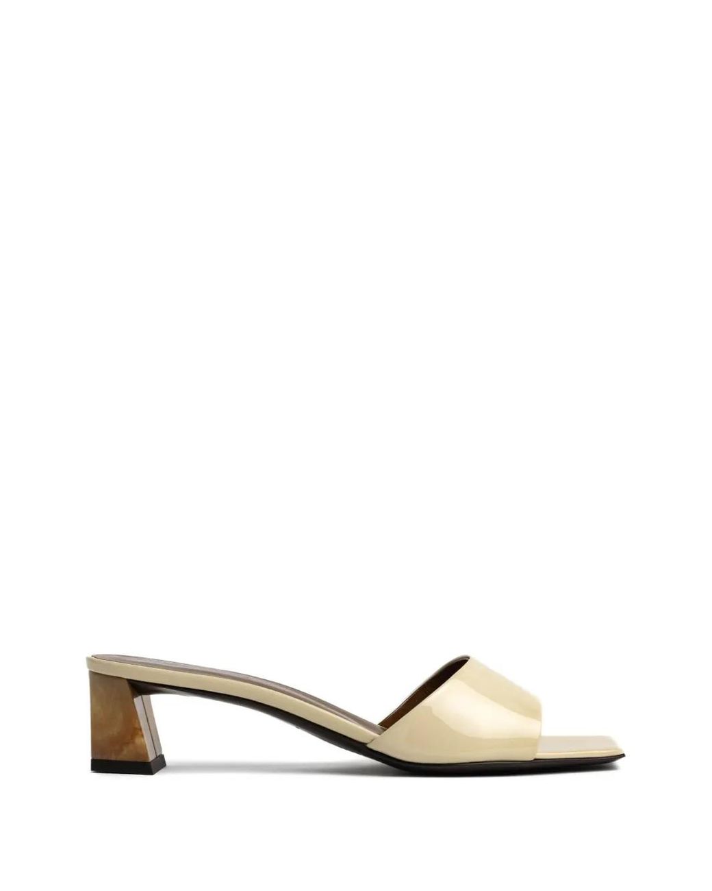 Giuseppe Zanotti Natural Square-Toe Sandals