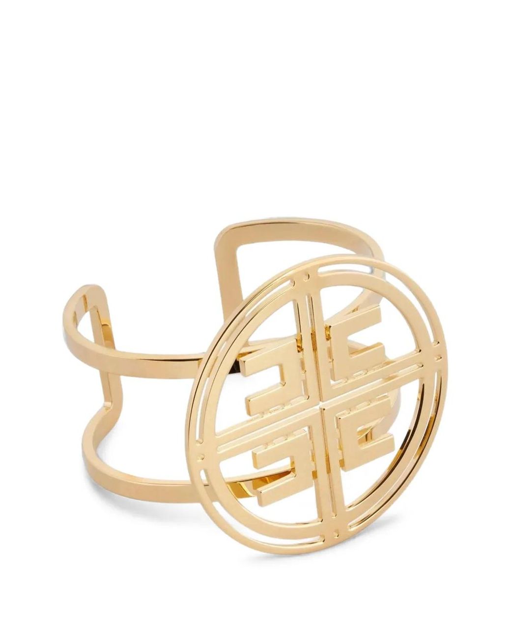 Elisabetta Franchi Metallic Golden Metal Bracelet