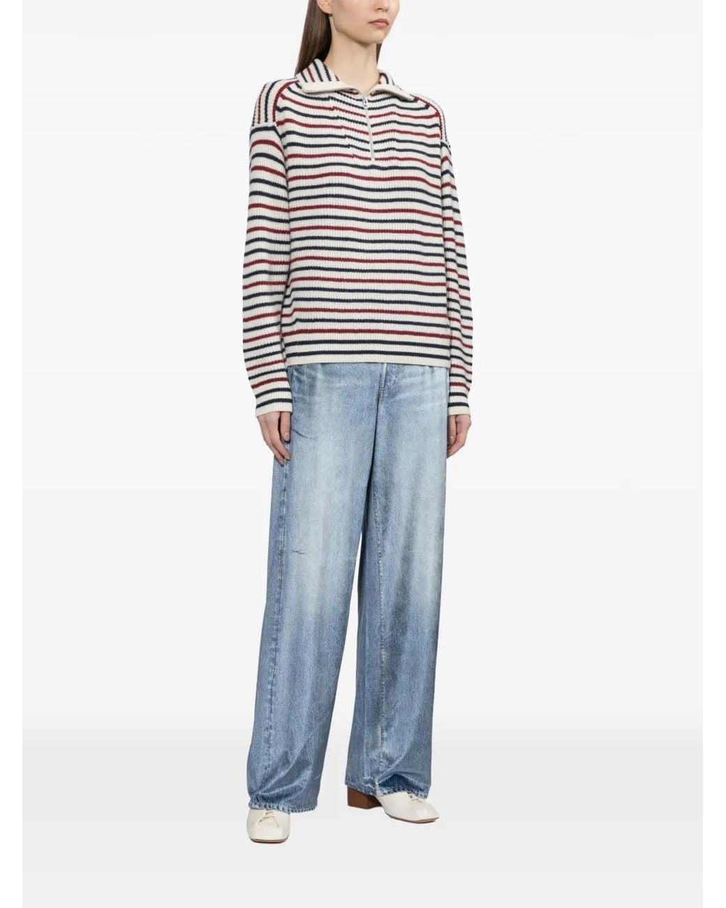 Rag & Bone White Georgie Sweater