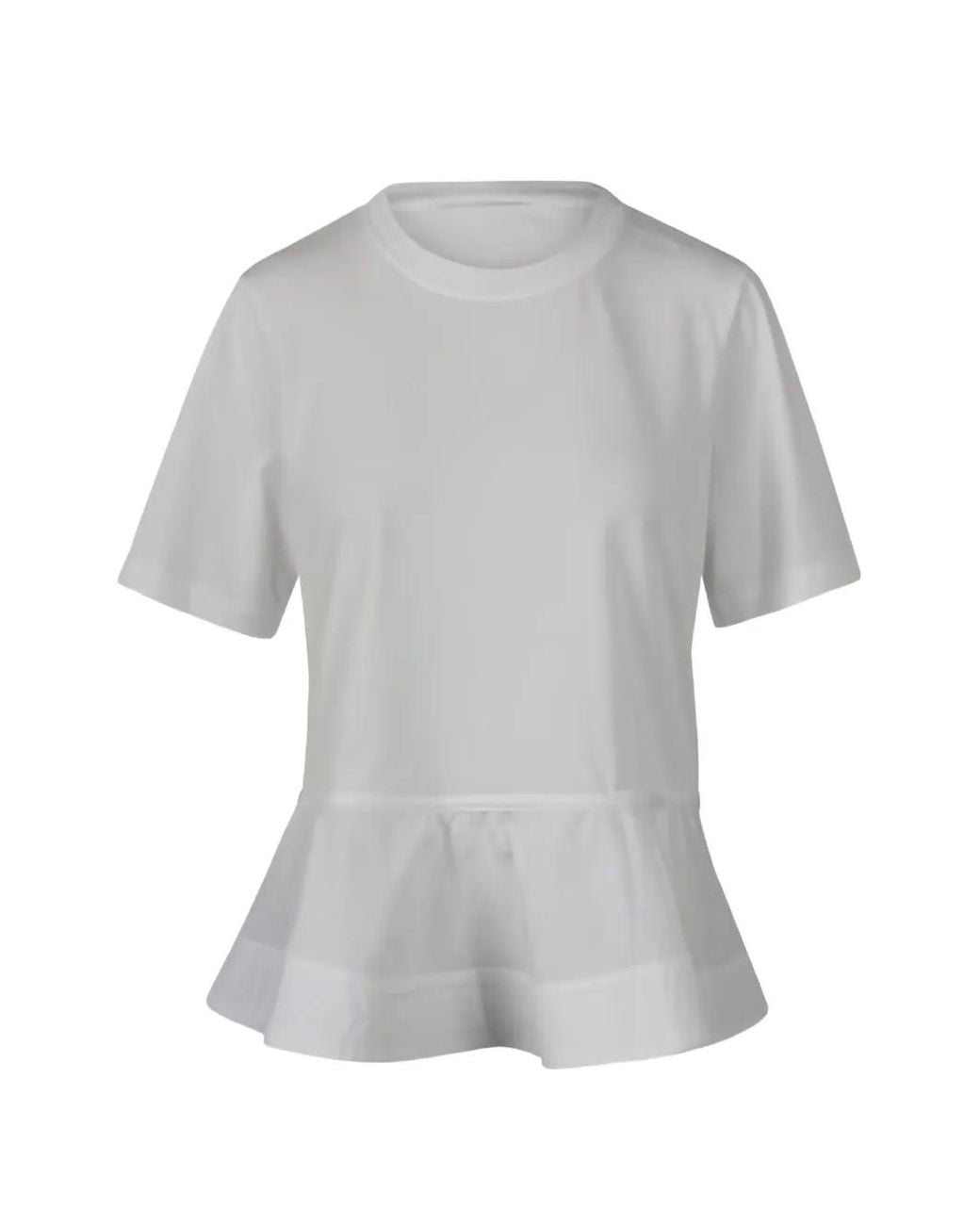 Jovonna London Gray Flared-Hem T-Shirt