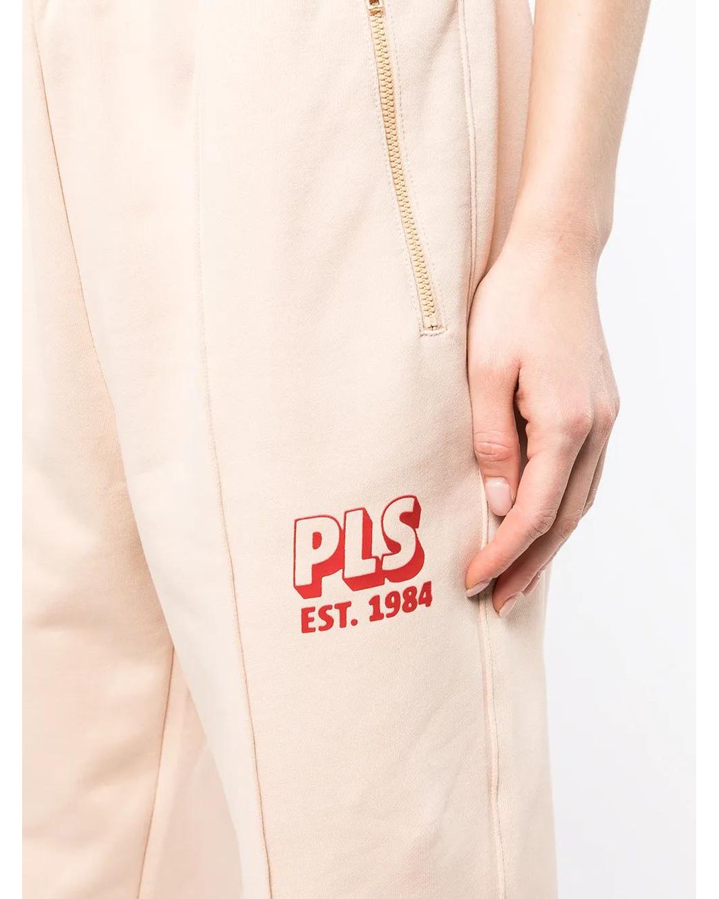 Philosophy Di Lorenzo Serafini Natural Logo Print Track Pants