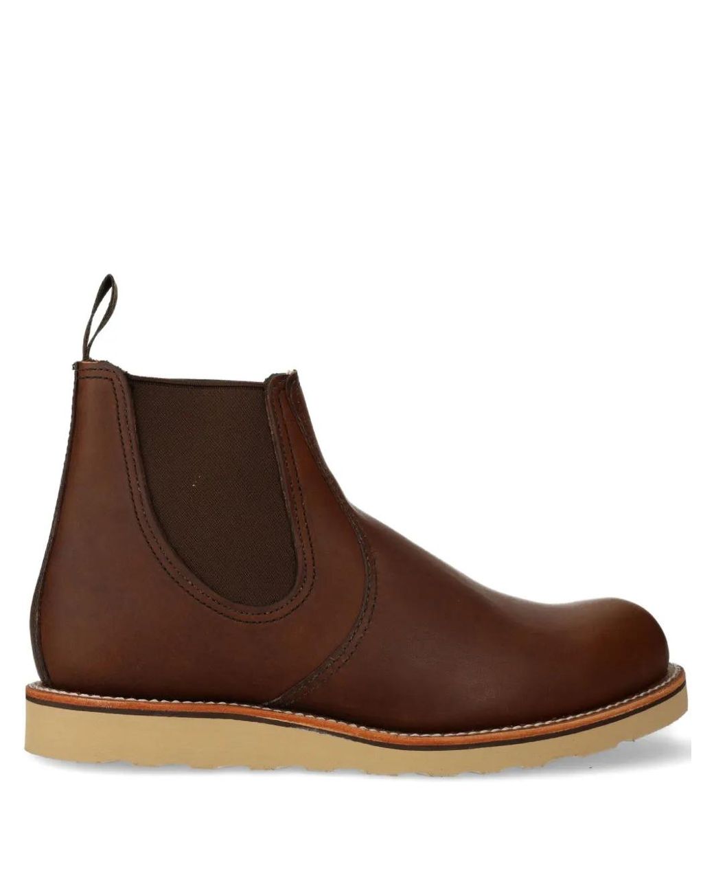 Red Wing Brown Leather Boots for men