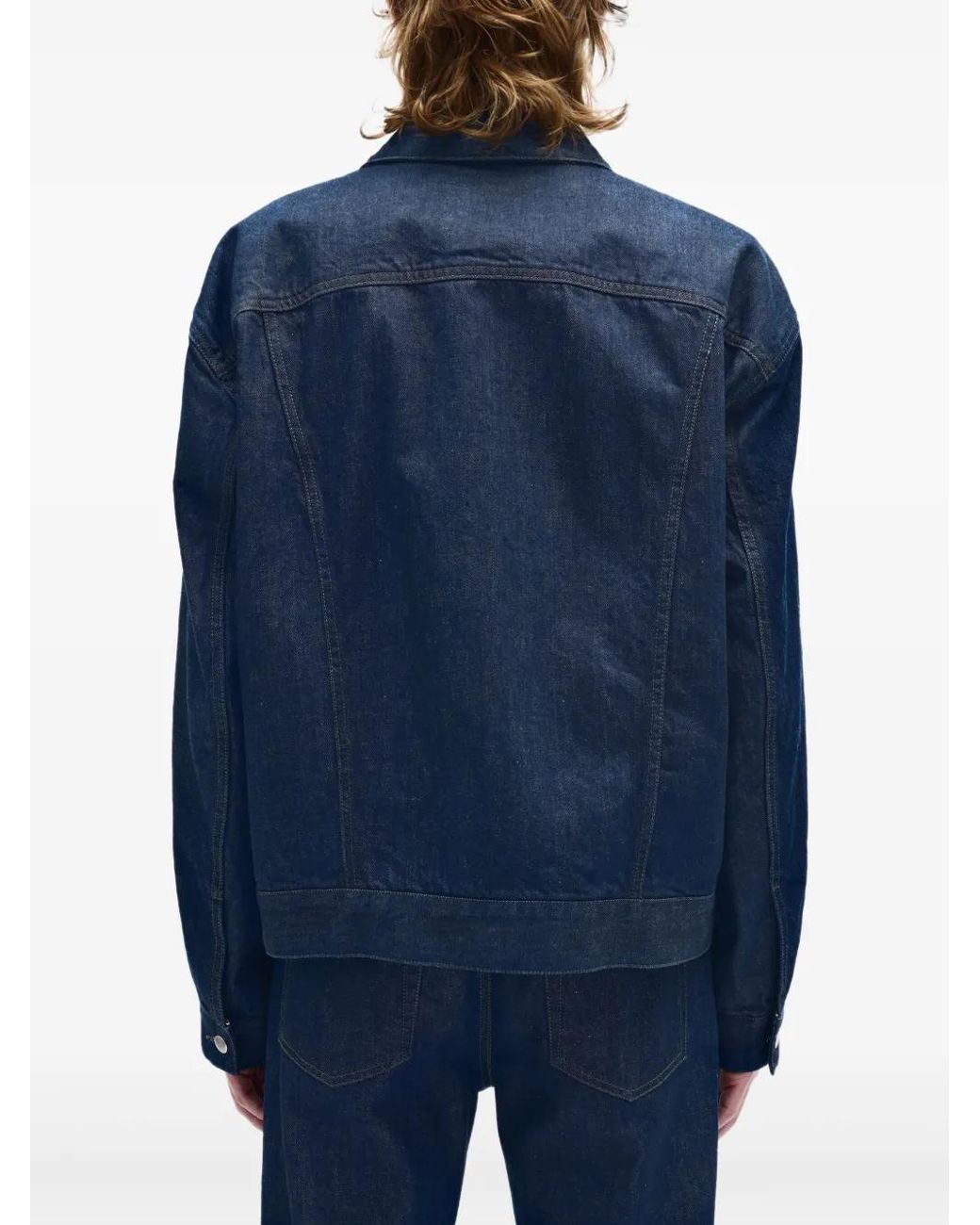 Ann Demeulemeester Patrick Denim Jacket in Blue for Men | Lyst