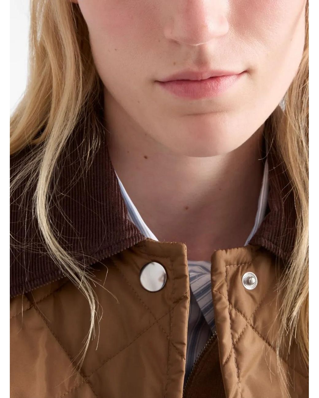Prada Brown Re-Nylon Cropped Jacket