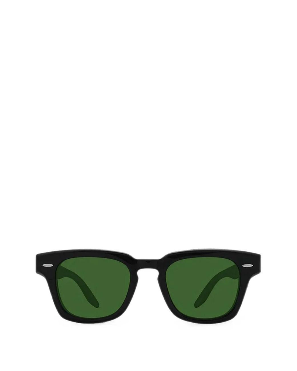 Barton Perreira Green Frederick Square-Frame Sunglasses