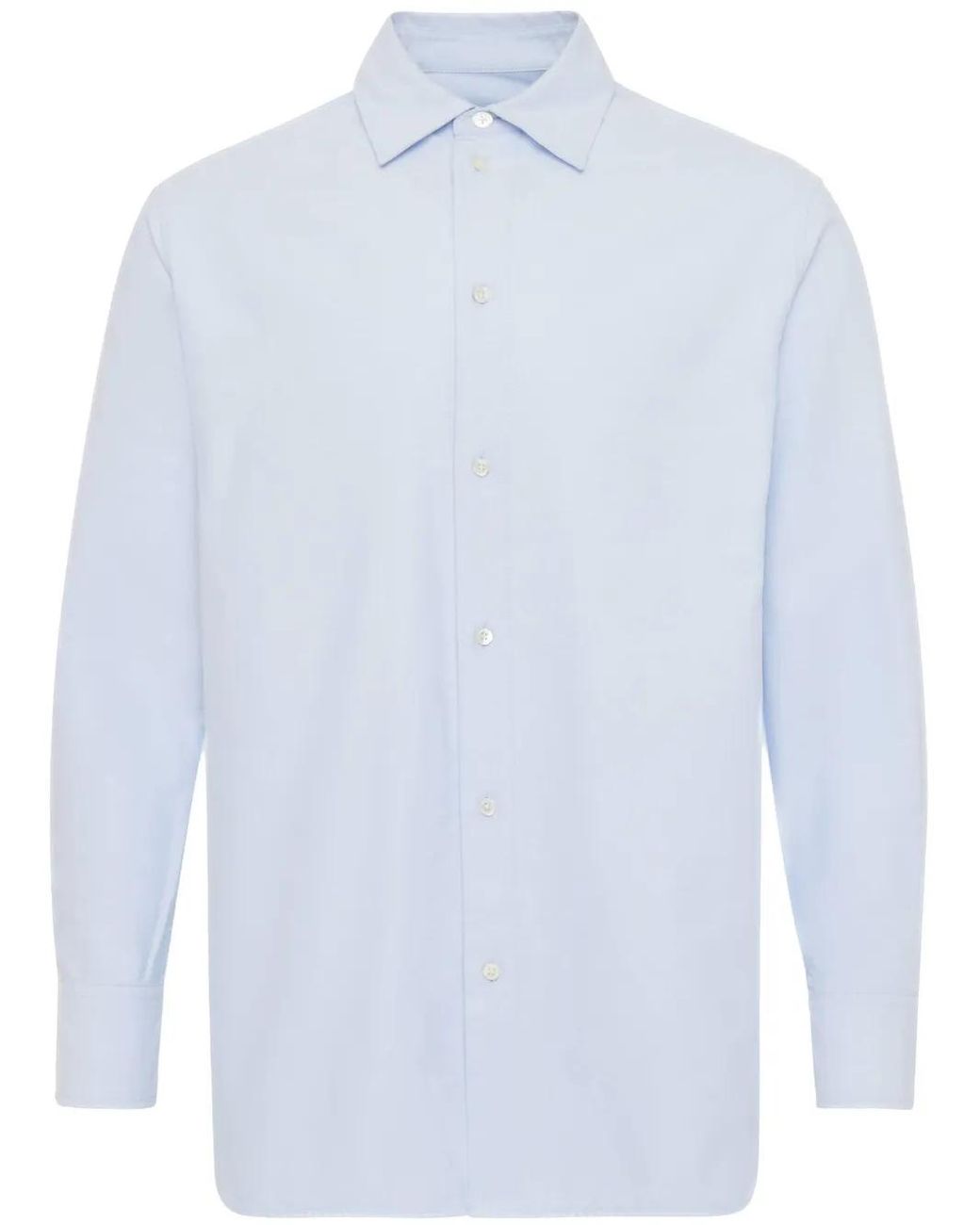 J.W. Anderson White Cotton Oxford Shirt for men