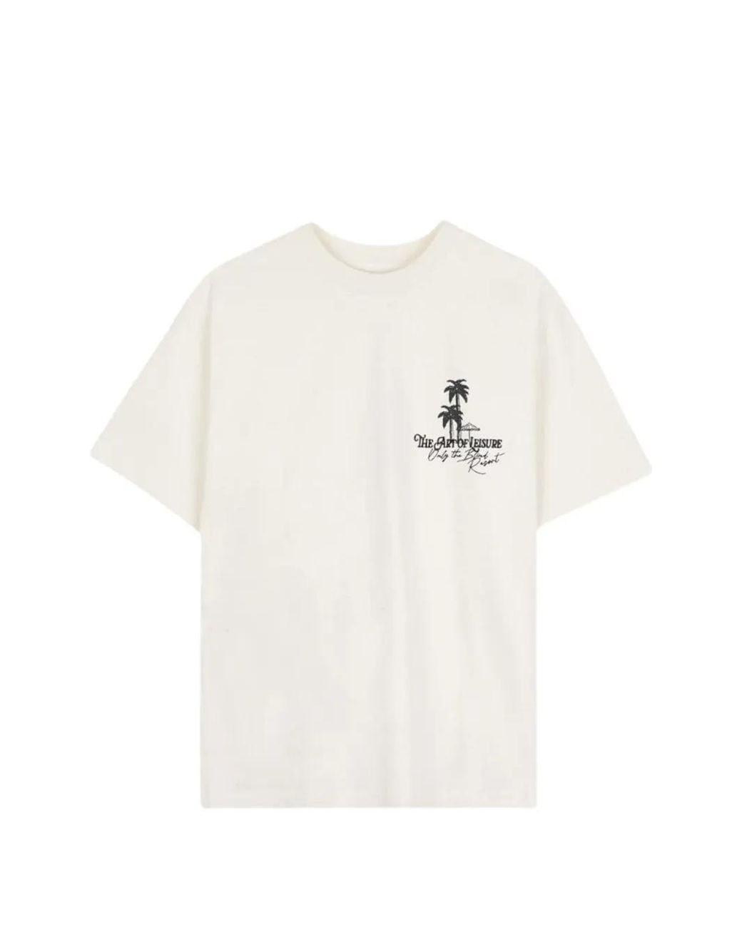 Only the Blind White Graphic-Print T-Shirt for men