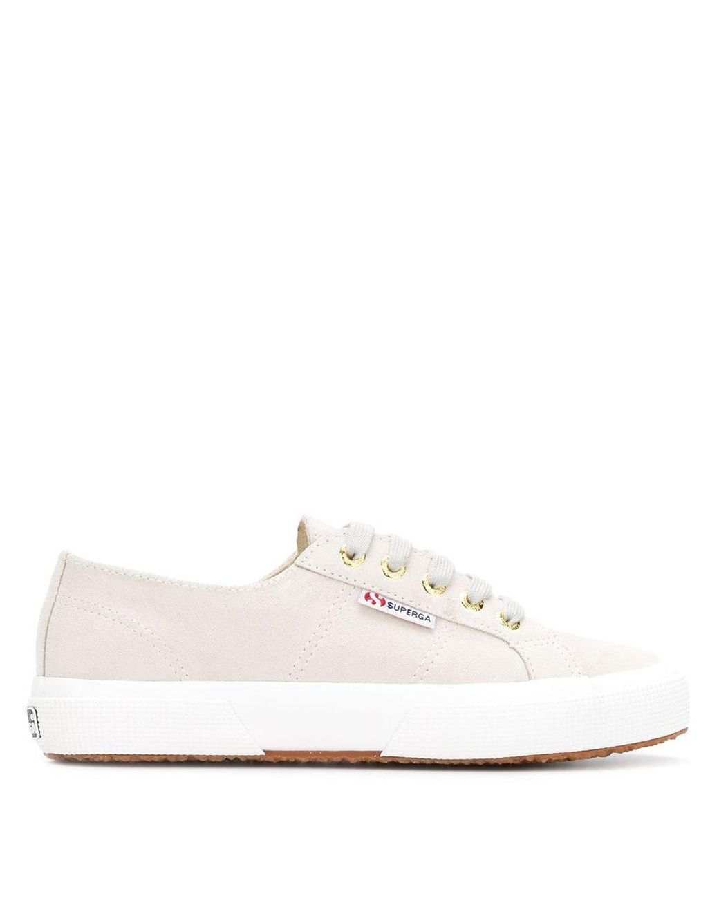 Superga Leather 2750 Cotu Classic Sneakers In White Lyst