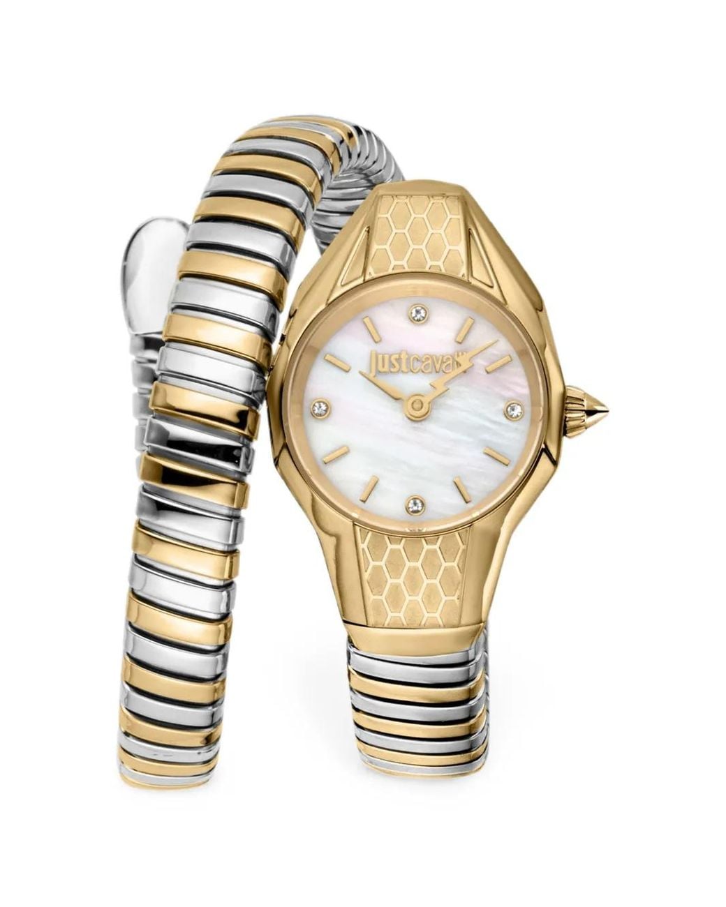 Just Cavalli White Vivace 22Mm Watch