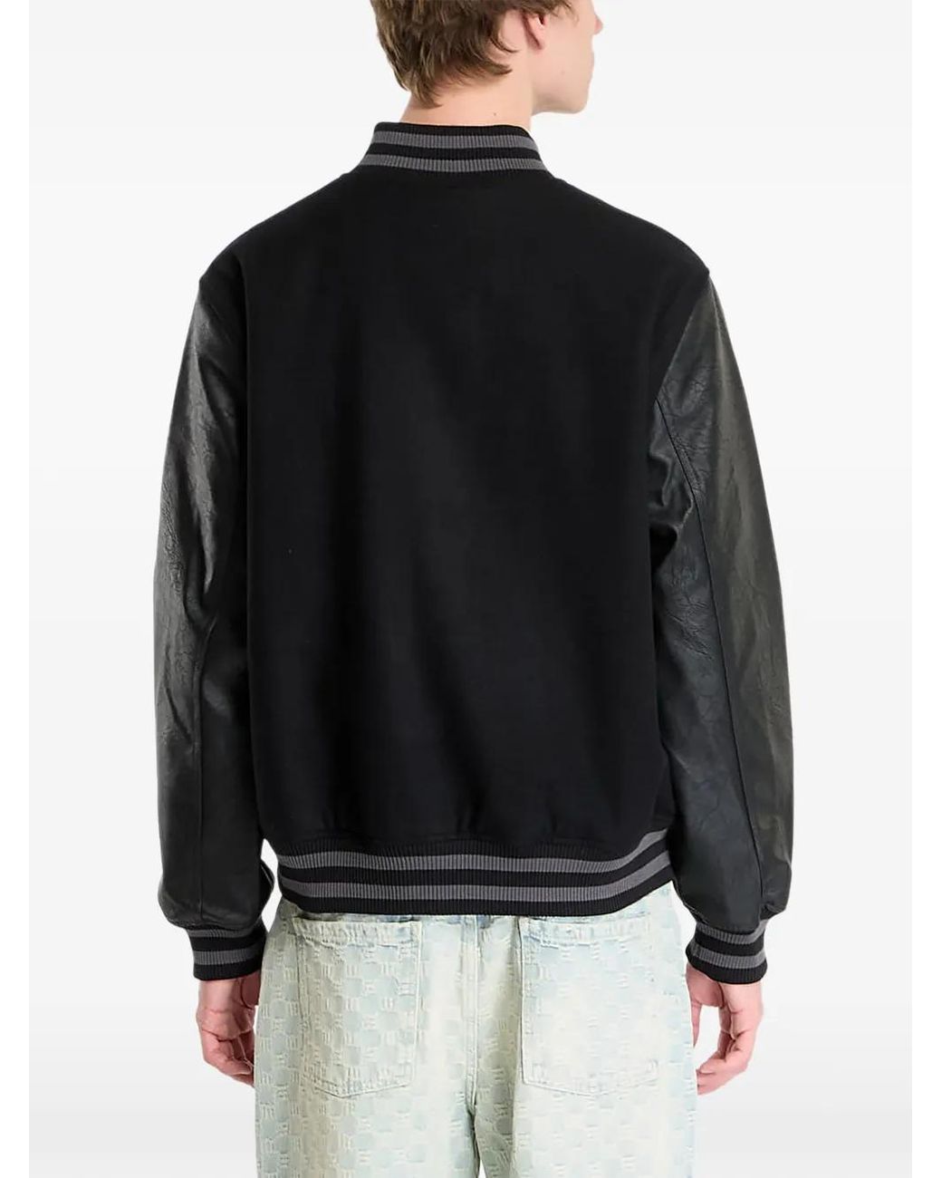 KTZ Black X Nba Chicago Bulls Bomber Jacket