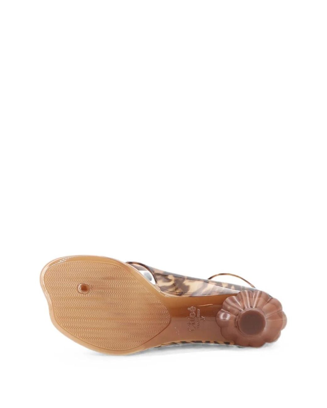 Chloé Brown Sandales Jelly