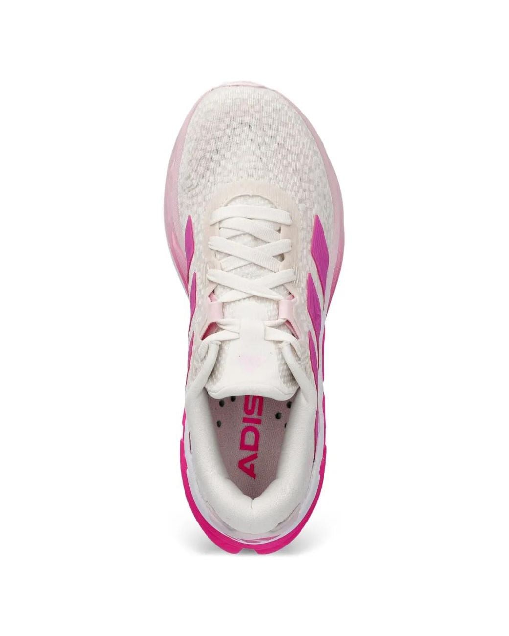 Adidas Pink Adistar 4 Lace-Up Sneakers