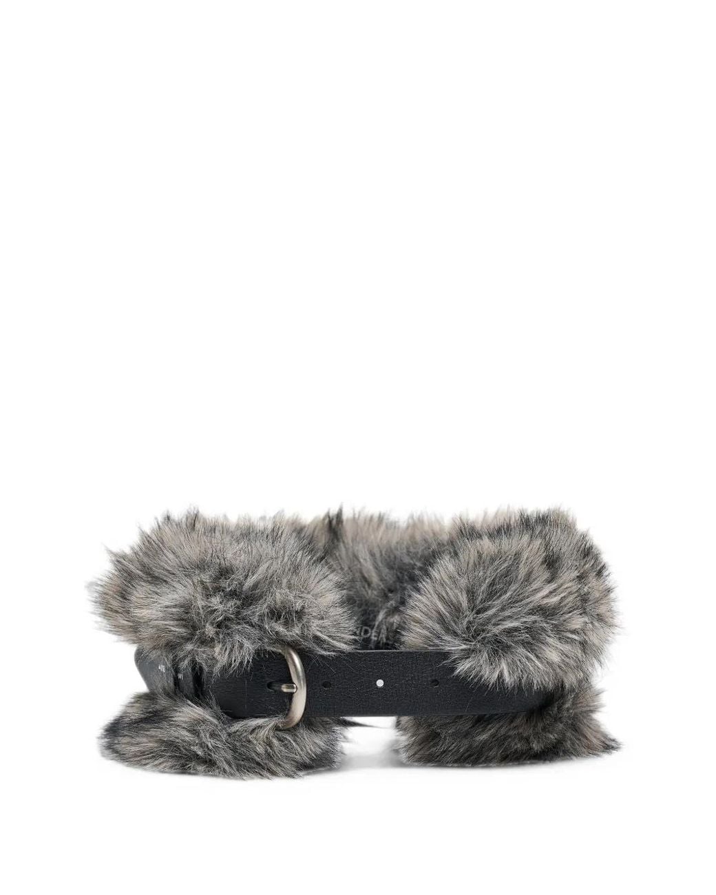 ANDERSSON BELL Gray Belted Scarf for men