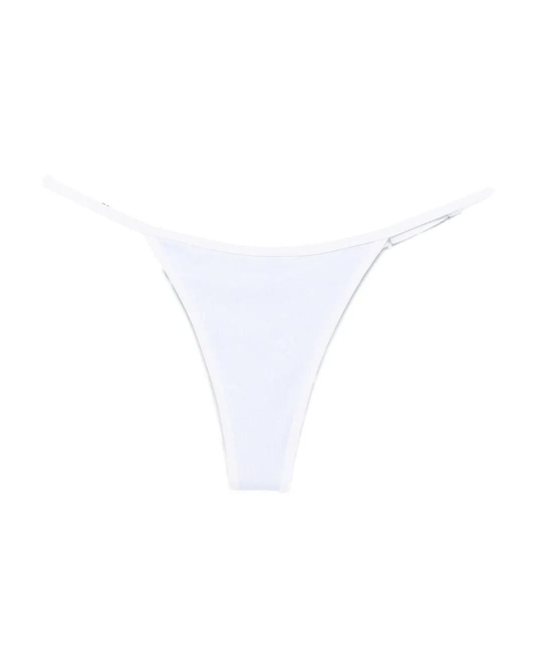 Roberta Einer White X Kiss 'N Thrill Frida Bikini Bottoms