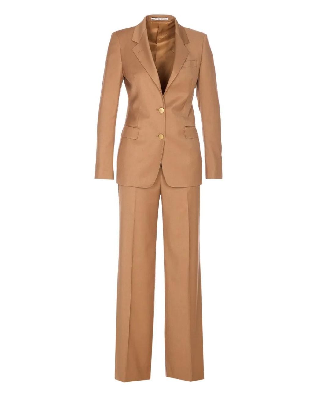 Traje T-Parigi Con Botones Frontales Tagliatore de color Natural