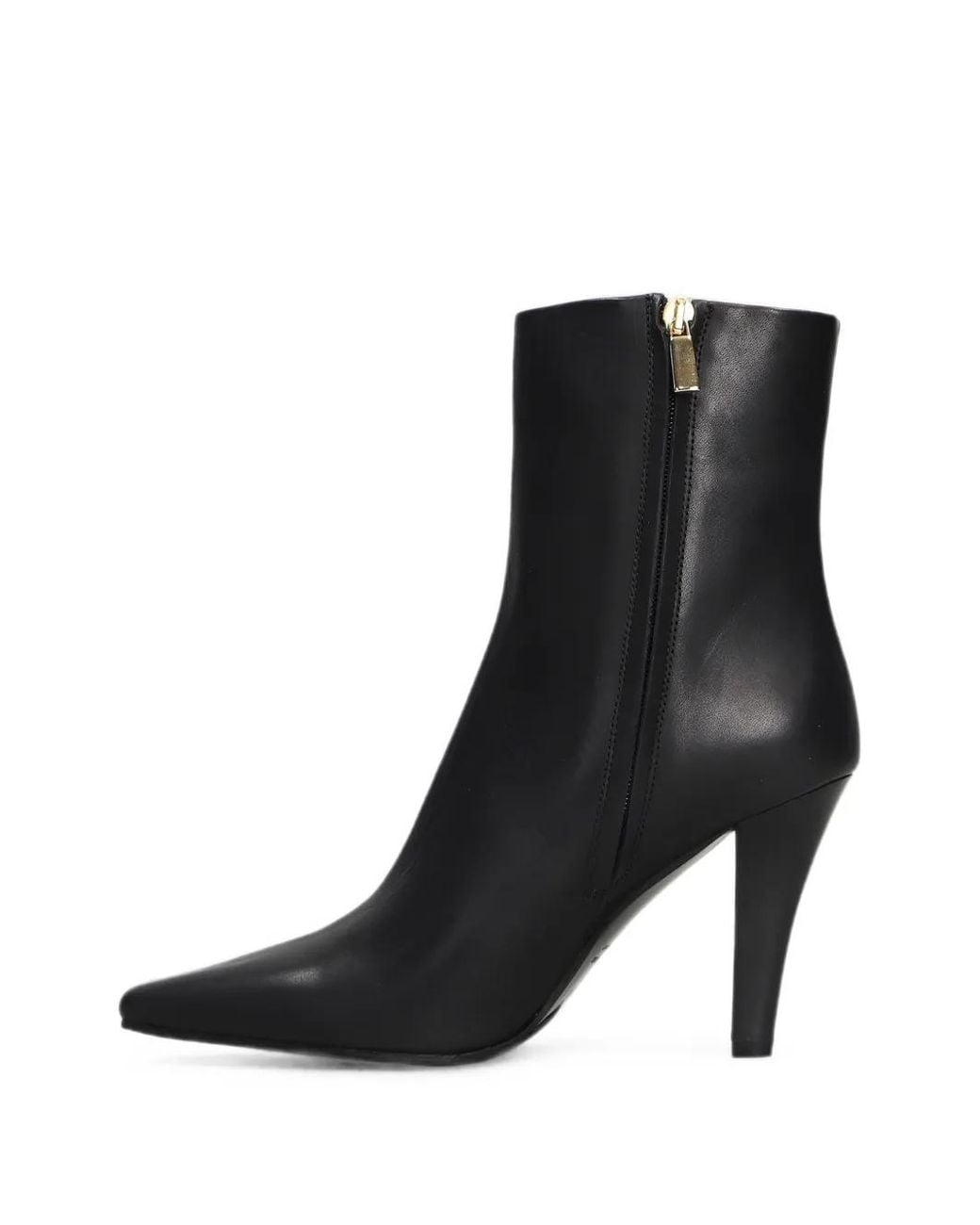 The Seller Black Bottines À Bout Carré