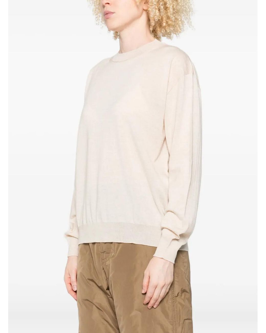 Sofie D'Hoore Natural Crew-Neck Sweater