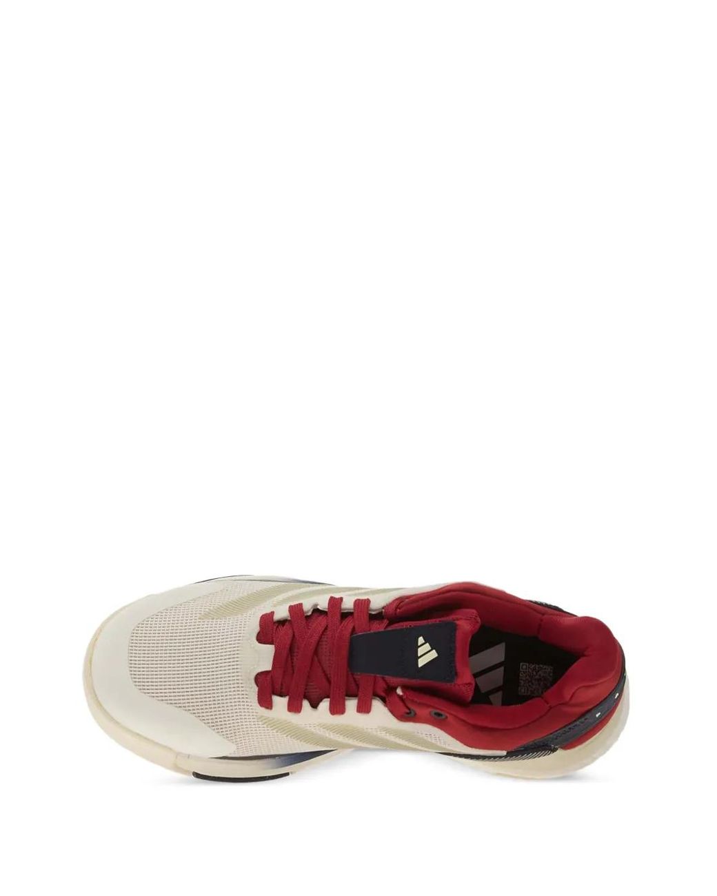 Adidas White Baskets Crazyquick Boost Padel