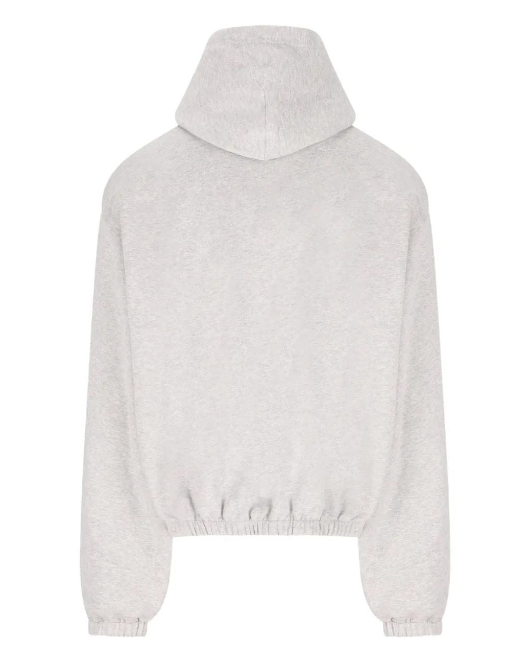 Balenciaga Blue Reversible Hooded Jacket for men