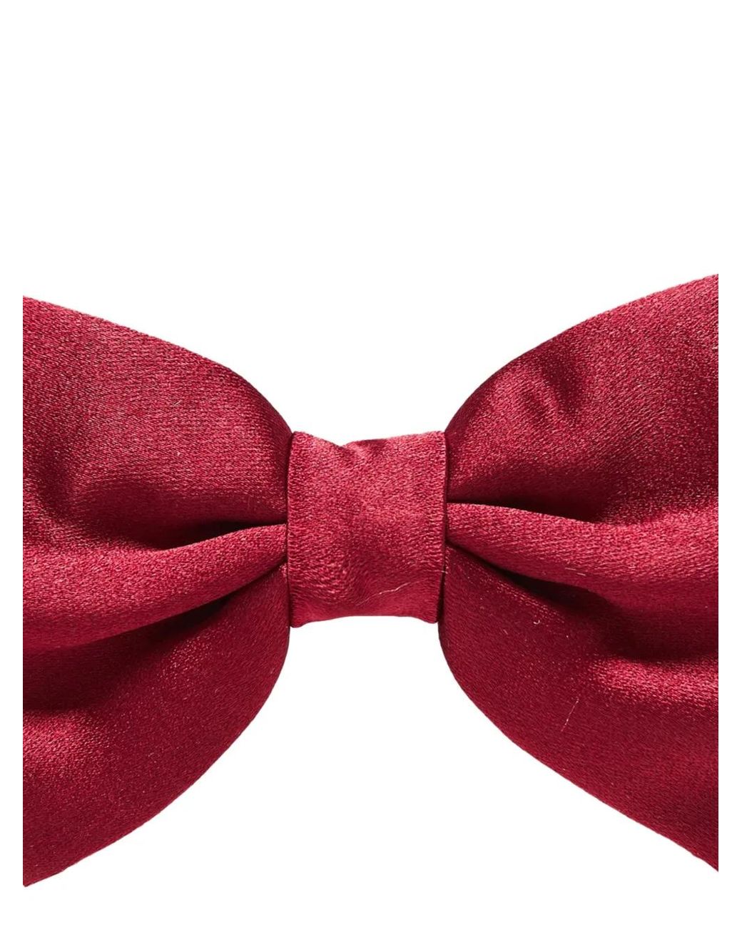 Corneliani Red Silk Bow Tie for men