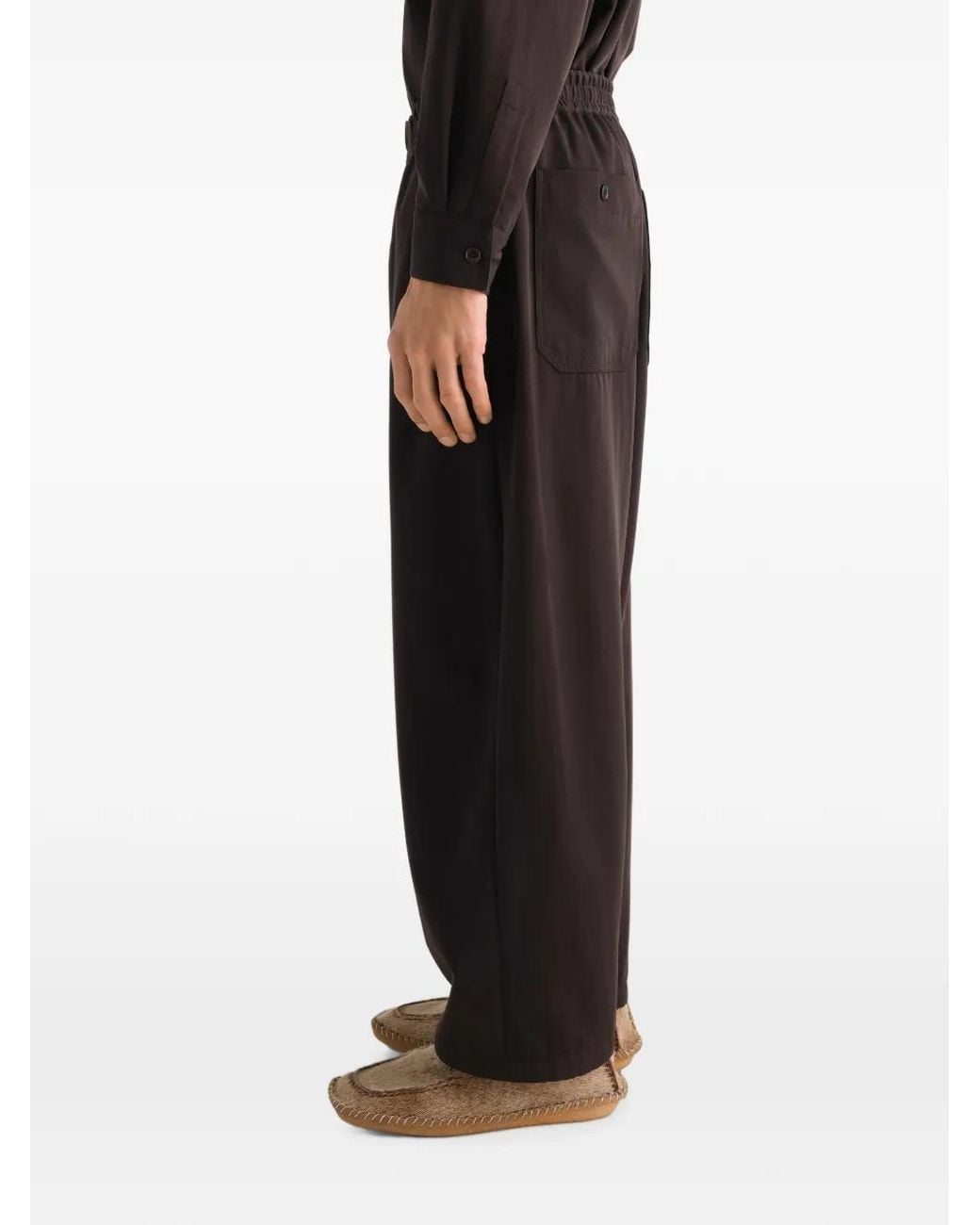 Lemaire Gray Jogger Pants for men