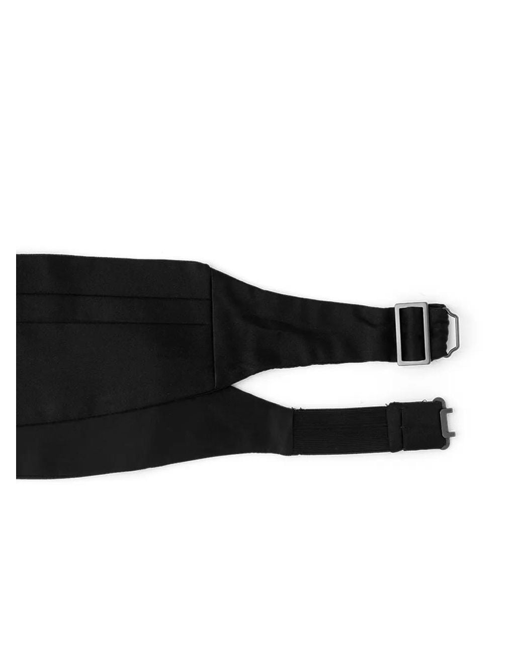 Prada Black Satin Tuxedo Cummerbund for men