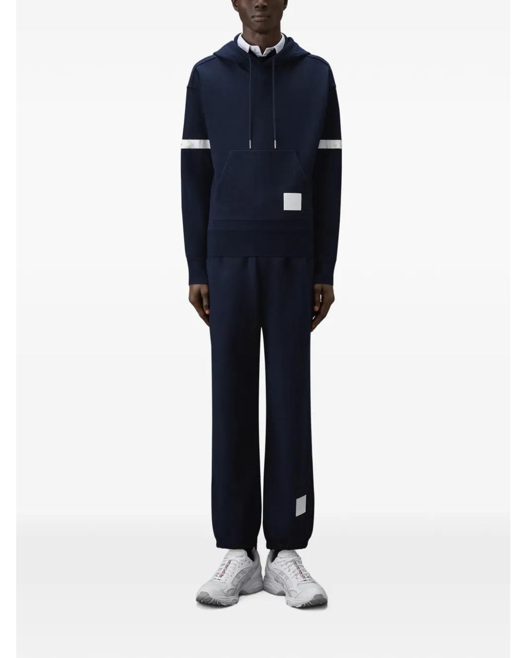 Thom Browne Blue Pantalon De Jogging Ample En Jersey for men