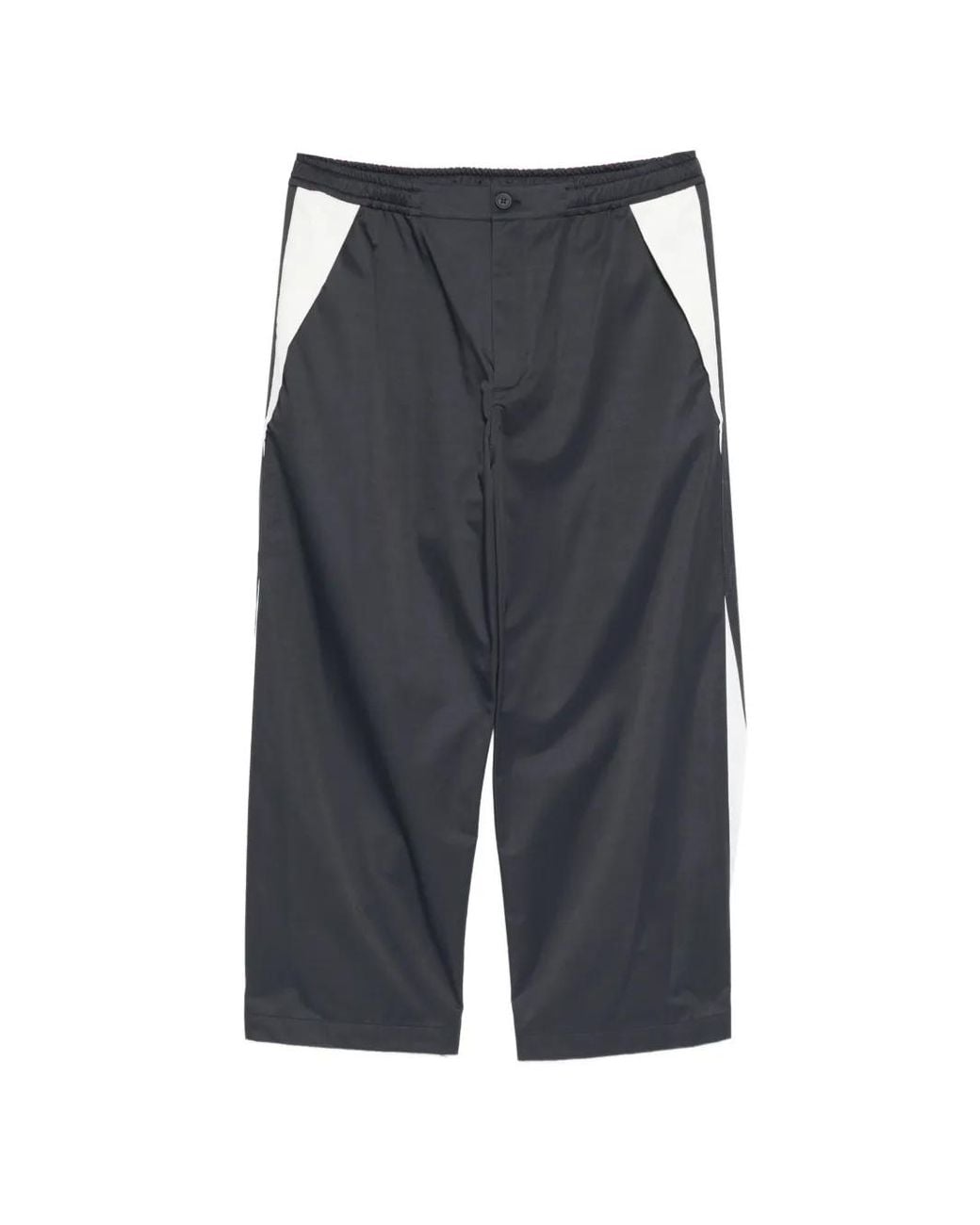 Thom Browne Gray Poly Tech Track Pants for men