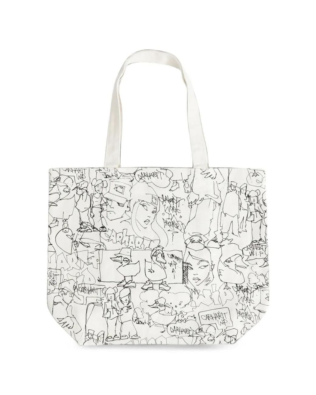 Carhartt White Blinkerfluid Tote Bag for men