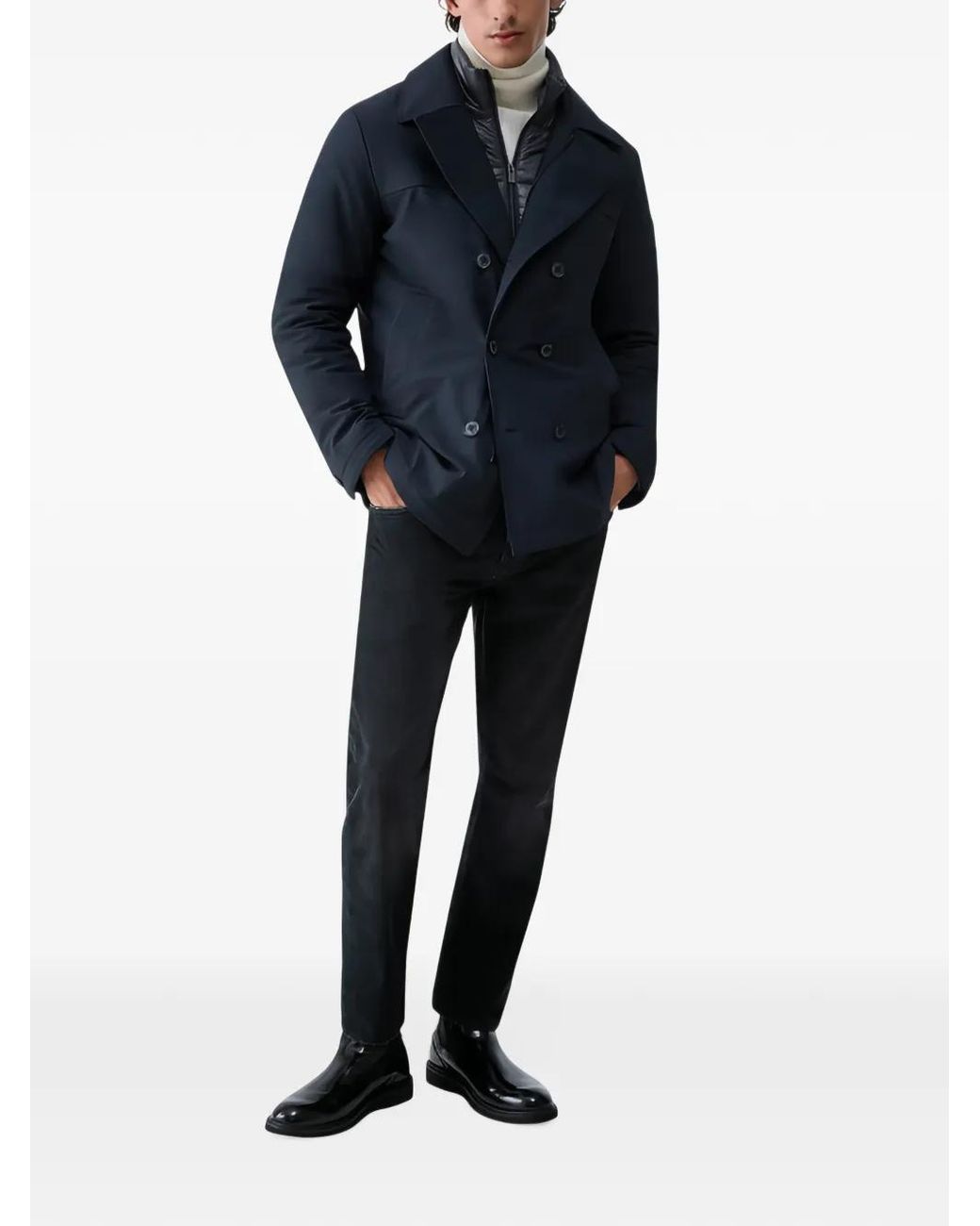 Liu Jo Blue Jacket With Padding Removable for men