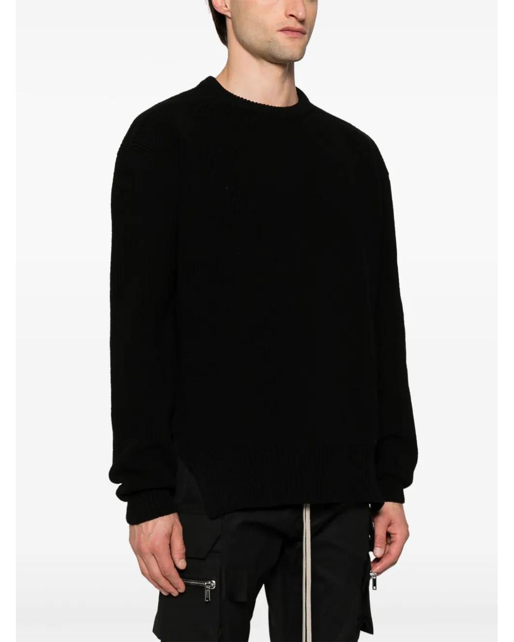 Rick Owens Black Sweaters for men